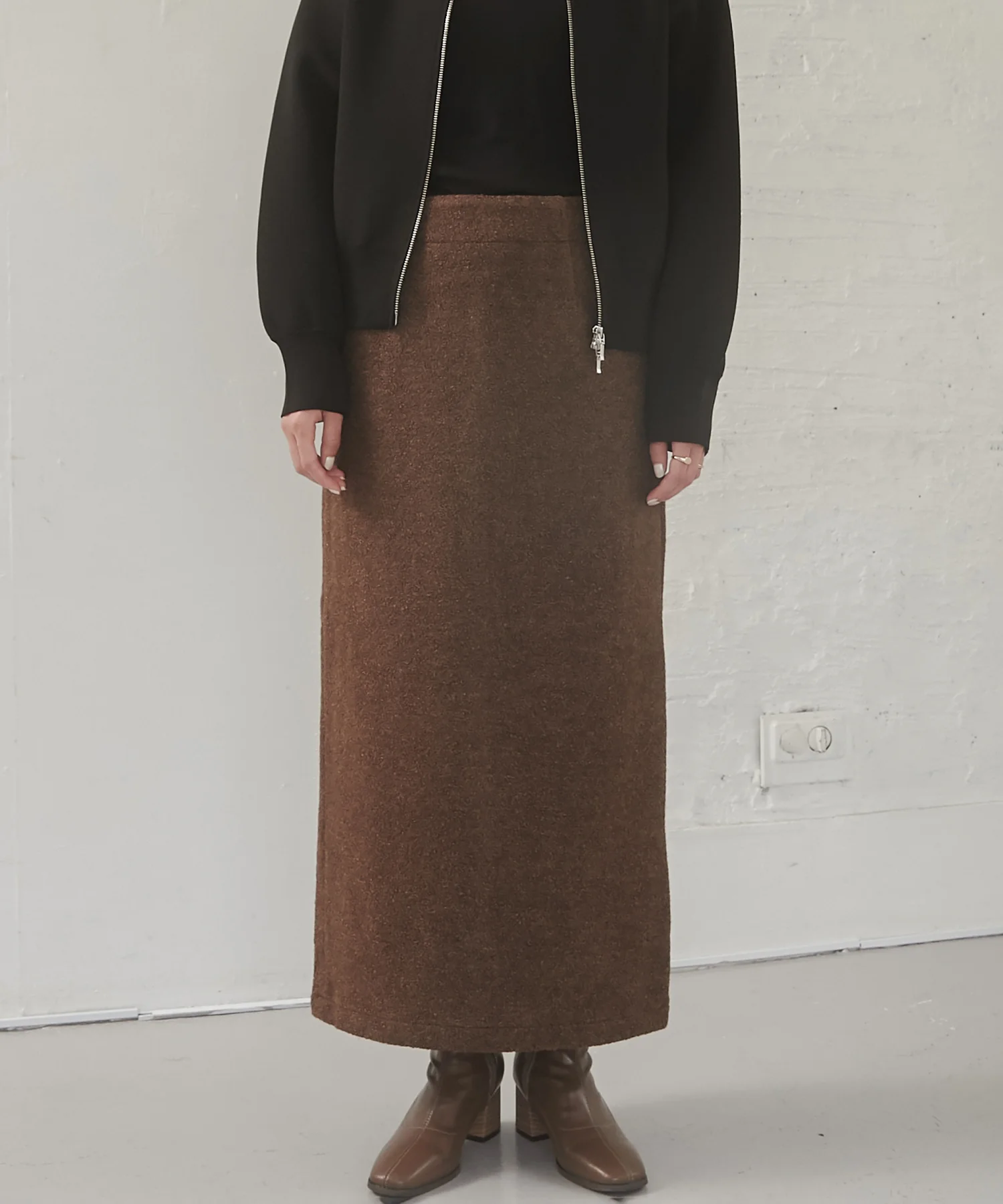 ミニブークレ ロングスカート