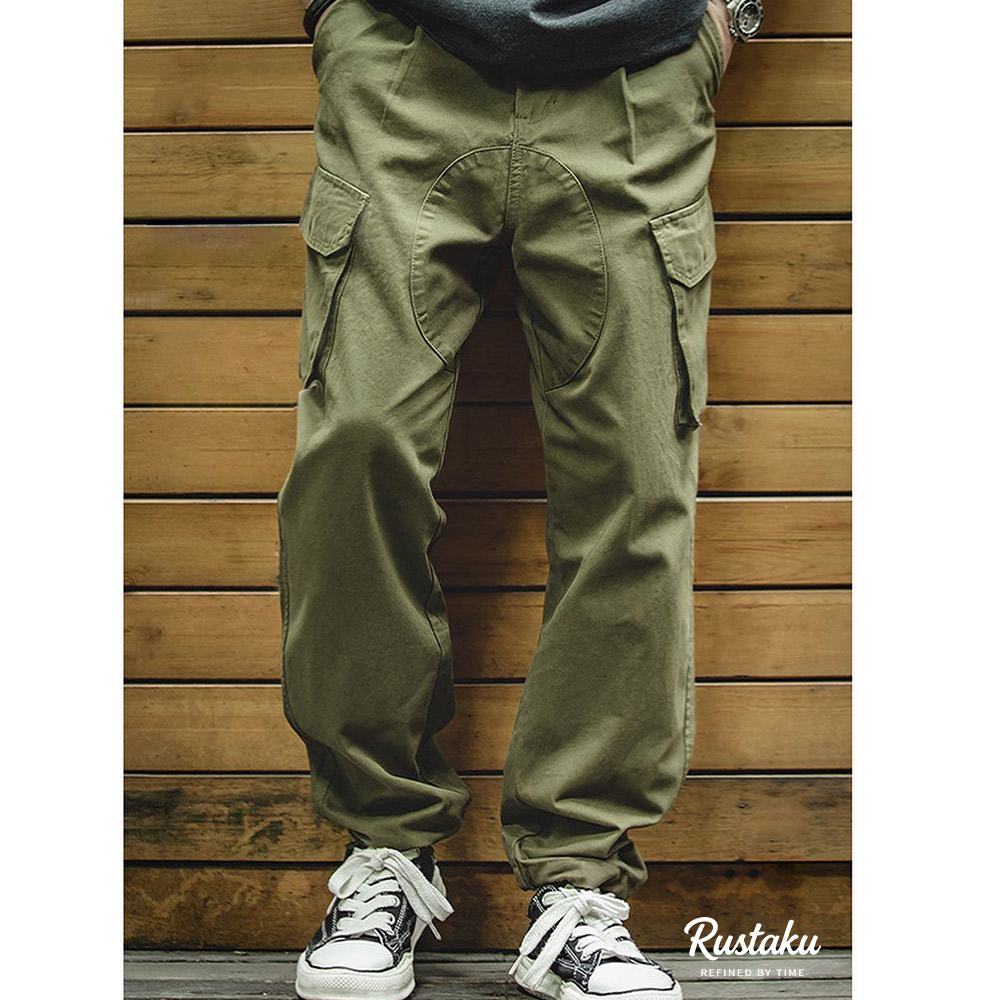 イギリス海軍ワークパンツ　チノ生地