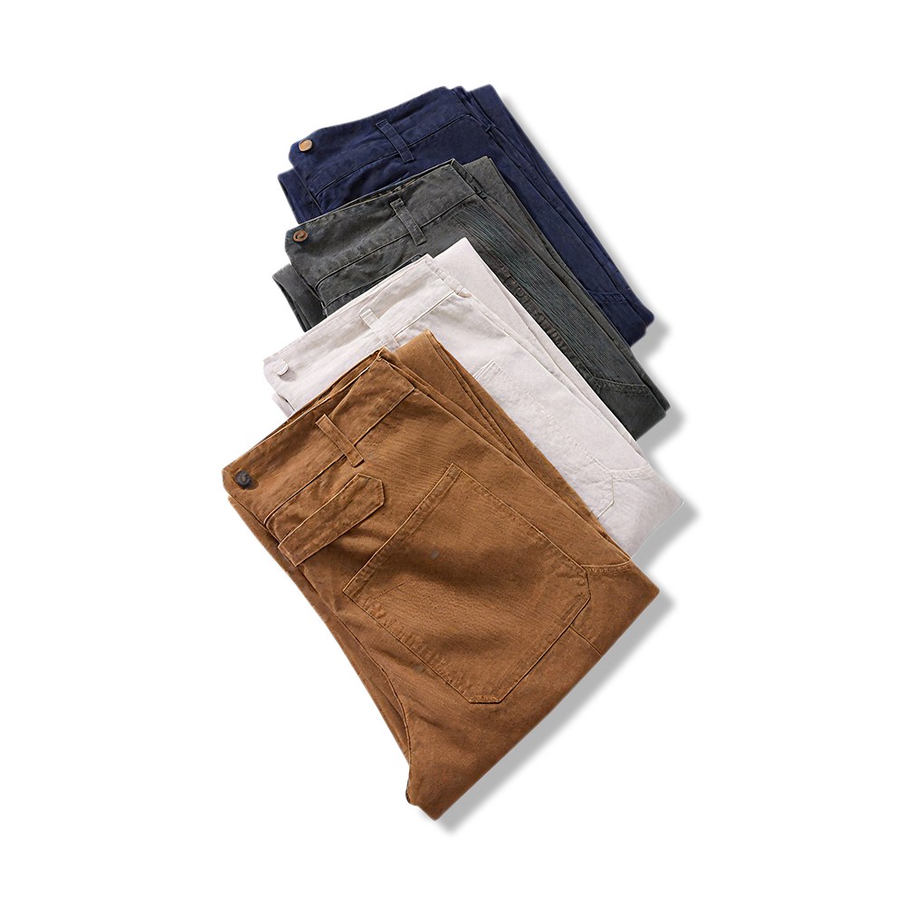 12ozヘビーウェイト2wayレイルロードパンツ