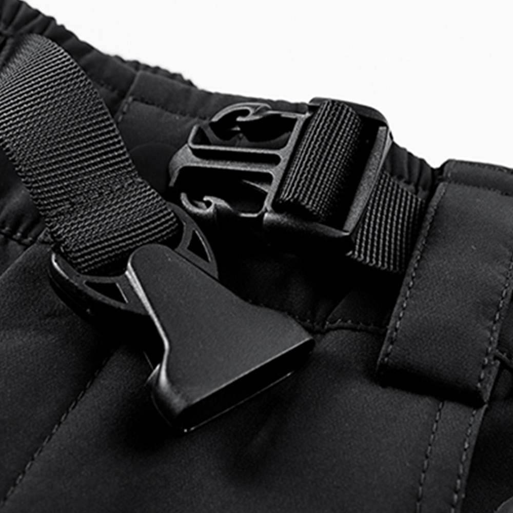 裏起毛　機能性　裾絞りカーゴパンツ/サイクルパンツ